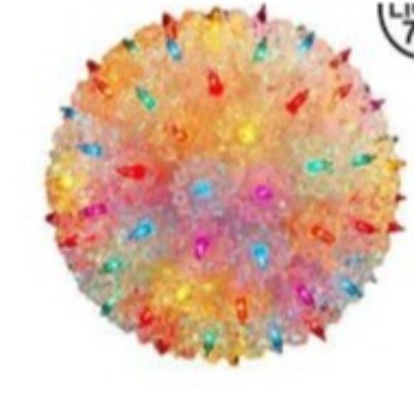 50 light Multi Color Sphere 6 inch tested - Picture 5 of 6